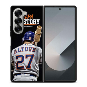 JOSE ALTUVE 27 HOUSTON ASTROS Samsung Galaxy Z Fold 6 Case Cover JOSE ALTUVE 27 HOUSTON ASTROS Samsung Galaxy Z Fold 6 Case Cover