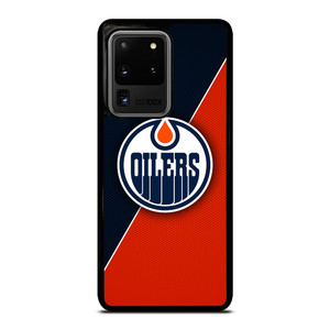 EDMONTON OILERS NHL HOCKEY LOGO Samsung Galaxy S20 Ultra Case Cover
