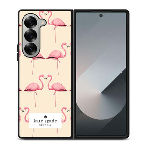 KATE SPADE FLAMINGO Samsung Galaxy Z Fold 6 Case Cover KATE SPADE FLAMINGO Samsung Galaxy Z Fold 6 Case Cover