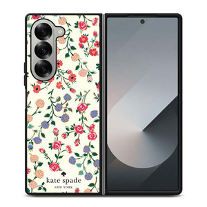 KATE SPADE FLOWER PATTERN Samsung Galaxy Z Fold 6 Case Cover