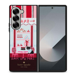 KATE SPADE NEW YORK CAFE Samsung Galaxy Z Fold 6 Case Cover KATE SPADE NEW YORK CAFE Samsung Galaxy Z Fold 6 Case Cover