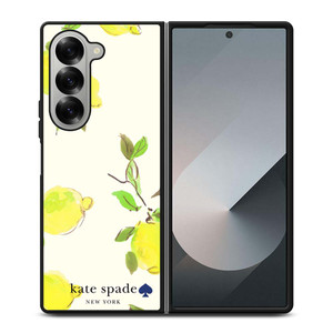 KATE SPADE NEW YORK LEMON Samsung Galaxy Z Fold 6 Case Cover