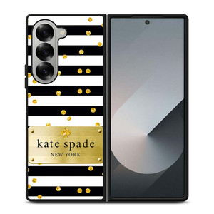 KATE SPADE POLKADOTS GOLD Samsung Galaxy Z Fold 6 Case Cover KATE SPADE POLKADOTS GOLD Samsung Galaxy Z Fold 6 Case Cover