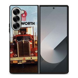 KENWORTH TRUCK VINTAGE 2 Samsung Galaxy Z Fold 6 Case Cover KENWORTH TRUCK VINTAGE 2 Samsung Galaxy Z Fold 6 Case Cover