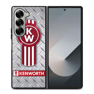 KENWORTH TRUCKS METAL PLATE Samsung Galaxy Z Fold 6 Case Cover