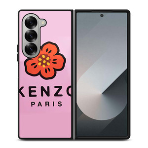 KENZO PARIS PINK FLOWER Samsung Galaxy Z Fold 6 Case Cover KENZO PARIS PINK FLOWER Samsung Galaxy Z Fold 6 Case Cover