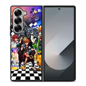KINGDOM HEARTS CARTOON Samsung Galaxy Z Fold 6 Case Cover KINGDOM HEARTS CARTOON Samsung Galaxy Z Fold 6 Case Cover