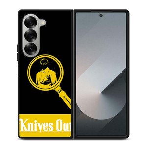 KNIVES OUT DANIEL CRAIG SILHOUETTE Samsung Galaxy Z Fold 6 Case Cover KNIVES OUT DANIEL CRAIG SILHOUETTE Samsung Galaxy Z Fold 6 Case Cover