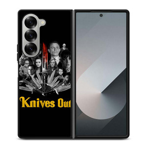 KNIVES OUT MOVIES ALL CAST Samsung Galaxy Z Fold 6 Case Cover KNIVES OUT MOVIES ALL CAST Samsung Galaxy Z Fold 6 Case Cover