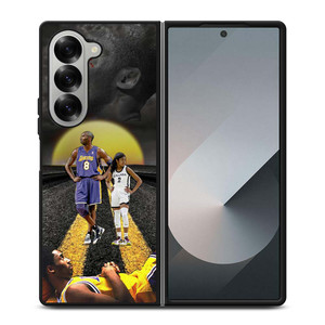 KOBE BRYANT AND GIGI Samsung Galaxy Z Fold 6 Case Cover KOBE BRYANT AND GIGI Samsung Galaxy Z Fold 6 Case Cover