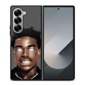 KODAK BLACK RAPPER CARTOON 2 Samsung Galaxy Z Fold 6 Case Cover KODAK BLACK RAPPER CARTOON 2 Samsung Galaxy Z Fold 6 Case Cover