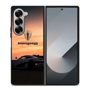 KOENIGSEGG CAR SUNSET LOGO Samsung Galaxy Z Fold 6 Case Cover KOENIGSEGG CAR SUNSET LOGO Samsung Galaxy Z Fold 6 Case Cover