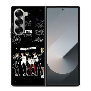 KPOP BANGTAN BOYS BTS SIGNATURE  Samsung Galaxy Z Fold 6 Case Cover