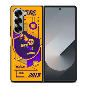 LA LAKERS LEBRON JAMES & ANTHONY DAVIS Samsung Galaxy Z Fold 6 Case Cover LA LAKERS LEBRON JAMES & ANTHONY DAVIS Samsung Galaxy Z Fold 6 Case Cover