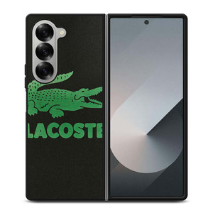 LACOSTE CROCODILE SUEDE Samsung Galaxy Z Fold 6 Case Cover LACOSTE CROCODILE SUEDE Samsung Galaxy Z Fold 6 Case Cover
