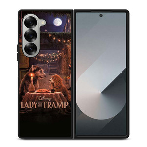 LADY AND THE TRAMP DISNEY Samsung Galaxy Z Fold 6 Case Cover
