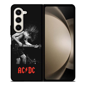 ACDC ROCK BAND LOGO Samsung Galaxy Z Fold 5 Case Cover ACDC ROCK BAND LOGO Samsung Galaxy Z Fold 5 Case Cover