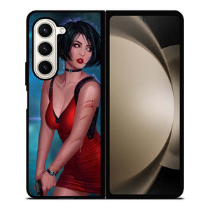 ADA WONG RESIDENT EVIL GAMES 2 Samsung Galaxy Z Fold 5 Case Cover ADA WONG RESIDENT EVIL GAMES 2 Samsung Galaxy Z Fold 5 Case Cover