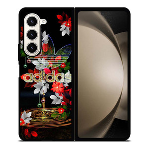 ADIDAS FLOWER PATTERN Samsung Galaxy Z Fold 5 Case Cover