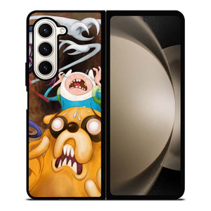 ADVENTURE TIME FINN AND JAKE CARTOON Samsung Galaxy Z Fold 5 Case Cover ADVENTURE TIME FINN AND JAKE CARTOON Samsung Galaxy Z Fold 5 Case Cover