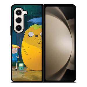 ADVENTURE TIME MY NEIGHBOUR TOTORO Samsung Galaxy Z Fold 5 Case Cover ADVENTURE TIME MY NEIGHBOUR TOTORO Samsung Galaxy Z Fold 5 Case Cover