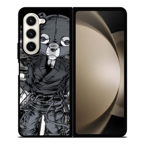 AFRO SAMURAI KUMA ANIME Samsung Galaxy Z Fold 5 Case Cover