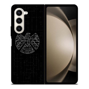 AGENTS OF SHIELD LOGO Samsung Galaxy Z Fold 5 Case Cover AGENTS OF SHIELD LOGO Samsung Galaxy Z Fold 5 Case Cover