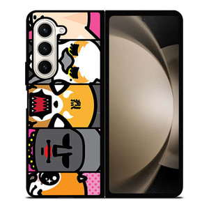 AGGRETSUKO CARTOON COLLAGE Samsung Galaxy Z Fold 5 Case Cover