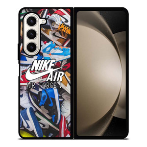 AIR JORDAN NIKE SNEAKERS COLLAGE Samsung Galaxy Z Fold 5 Case Cover AIR JORDAN NIKE SNEAKERS COLLAGE Samsung Galaxy Z Fold 5 Case Cover