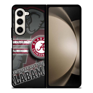 ALABAMA CRIMSON TIDE CARBON Samsung Galaxy Z Fold 5 Case Cover