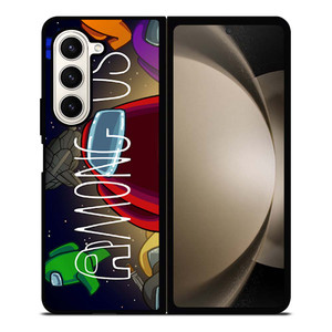 AMONG US GAME LOGO Samsung Galaxy Z Fold 5 Case Cover