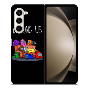 AMONG US GAME Samsung Galaxy Z Fold 5 Case Cover AMONG US GAME Samsung Galaxy Z Fold 5 Case Cover