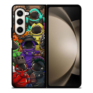 AMONG US HALLOWEN Samsung Galaxy Z Fold 5 Case Cover