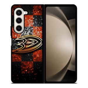 ANAHEIM DUCKS GOLD LOGO Samsung Galaxy Z Fold 5 Case Cover ANAHEIM DUCKS GOLD LOGO Samsung Galaxy Z Fold 5 Case Cover