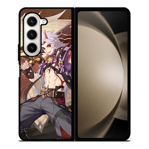 ARATAKI ITTO GENSHIN IMPACT GAME Samsung Galaxy Z Fold 5 Case Cover ARATAKI ITTO GENSHIN IMPACT GAME Samsung Galaxy Z Fold 5 Case Cover