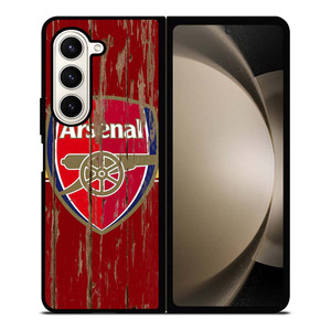 ARSENAL FC WOODEN LOGO Samsung Galaxy Z Fold 5 Case Cover ARSENAL FC WOODEN LOGO Samsung Galaxy Z Fold 5 Case Cover
