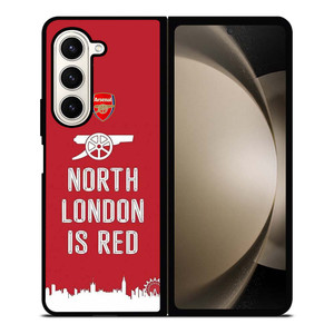 ARSENAL NORTH LONDON IS RED 2 Samsung Galaxy Z Fold 5 Case Cover ARSENAL NORTH LONDON IS RED 2 Samsung Galaxy Z Fold 5 Case Cover