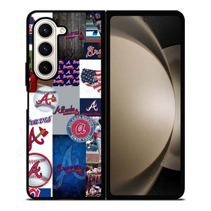 ATLANTA BRAVES COLLAGE WALL Samsung Galaxy Z Fold 5 Case Cover ATLANTA BRAVES COLLAGE WALL Samsung Galaxy Z Fold 5 Case Cover