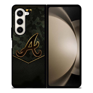 ATLANTA BRAVES EMBLEM Samsung Galaxy Z Fold 5 Case Cover