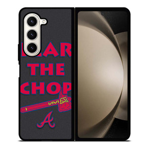 ATLANTA BRAVES FEAR THE CHOP SLOGAN Samsung Galaxy Z Fold 5 Case Cover ATLANTA BRAVES FEAR THE CHOP SLOGAN Samsung Galaxy Z Fold 5 Case Cover