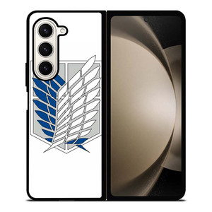 ATTACK ON TITAN ANIME SYMBOL Samsung Galaxy Z Fold 5 Case Cover ATTACK ON TITAN ANIME SYMBOL Samsung Galaxy Z Fold 5 Case Cover