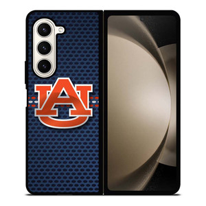 AUBURN TIGERS METAL LOGO Samsung Galaxy Z Fold 5 Case Cover AUBURN TIGERS METAL LOGO Samsung Galaxy Z Fold 5 Case Cover