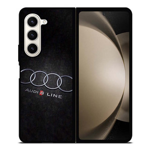 AUDI S LINE CAR EMBLEM Samsung Galaxy Z Fold 5 Case Cover AUDI S LINE CAR EMBLEM Samsung Galaxy Z Fold 5 Case Cover