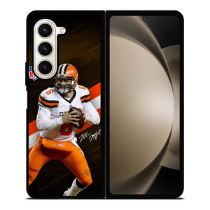 BAKER MAYFIELD CLEVELAND BROWNS NFL Samsung Galaxy Z Fold 5 Case Cover BAKER MAYFIELD CLEVELAND BROWNS NFL Samsung Galaxy Z Fold 5 Case Cover