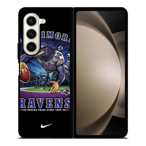 BALTIMORE RAVENS NFL ART Samsung Galaxy Z Fold 5 Case Cover BALTIMORE RAVENS NFL ART Samsung Galaxy Z Fold 5 Case Cover