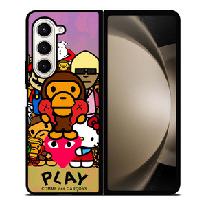 BAPE BABY MILO PLAY Samsung Galaxy Z Fold 5 Case Cover BAPE BABY MILO PLAY Samsung Galaxy Z Fold 5 Case Cover