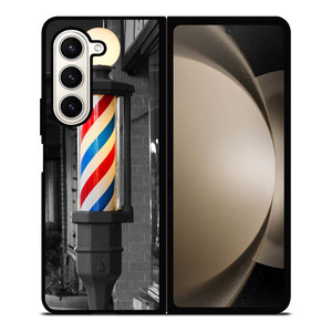 BARBER POLE HAIR CUT Samsung Galaxy Z Fold 5 Case Cover BARBER POLE HAIR CUT Samsung Galaxy Z Fold 5 Case Cover