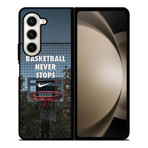 BASKETBALL NEVER STOPS RING Samsung Galaxy Z Fold 5 Case Cover