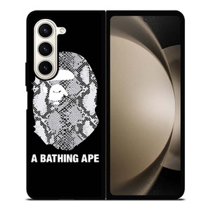 BATHING APE SNAKE SKIN Samsung Galaxy Z Fold 5 Case Cover BATHING APE SNAKE SKIN Samsung Galaxy Z Fold 5 Case Cover