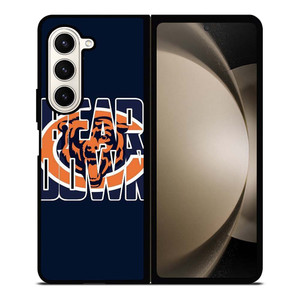 BEAR DOWN CHICAGO BEARS Samsung Galaxy Z Fold 5 Case Cover BEAR DOWN CHICAGO BEARS Samsung Galaxy Z Fold 5 Case Cover